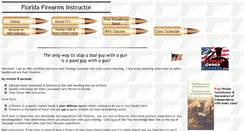 Desktop Screenshot of floridafirearmsinstructor.com